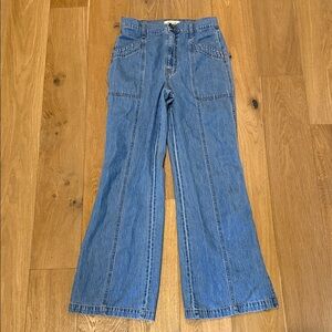 Madewell Relaxed Loose Flare Jeans in Thorndale Wash -  28